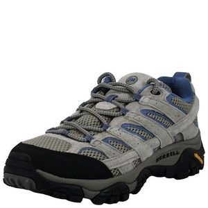 MERRELL WOMEN'S MOAB 2 VENT HIKING SHOE, ALUMINUM/MARLIN, 10 M US